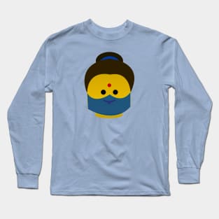 Lego head Indian Girl Long Sleeve T-Shirt